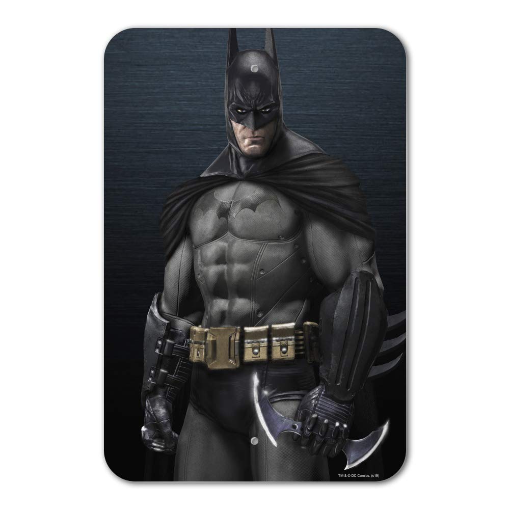 Batman Arkham Asylum Video Game Wall Sign - DC Comics Collectible Decor for Home, Office & Gaming Room | Perfect for Superhero Fans & Batman Lovers