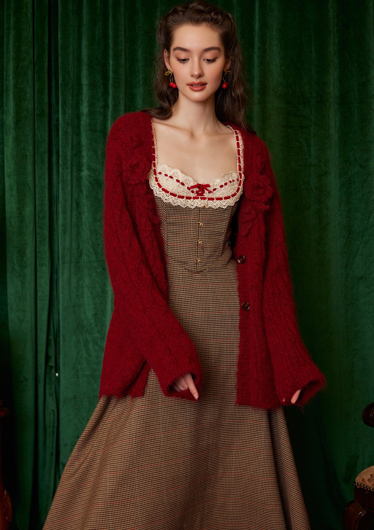 Soft Semi-Sweet Chiffon Knit Cardigan Sweater for Women - Perfect for Spring Layering & Casual Outfits