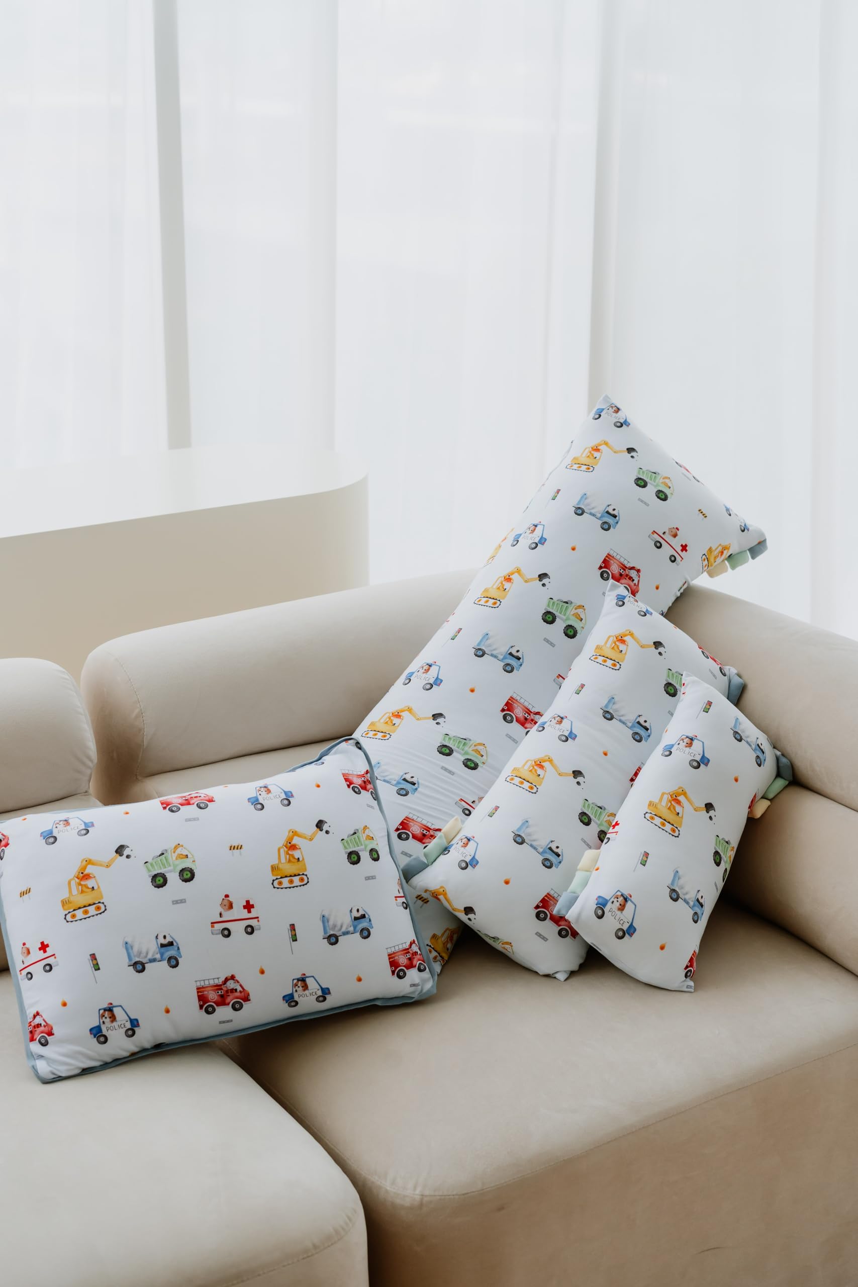 Beary Beary Toddler Bamboo Viscose Pillow - Ultra Soft Baby Nursery Pillow, Travel & Car Seat Pillow, XL Size 12.2