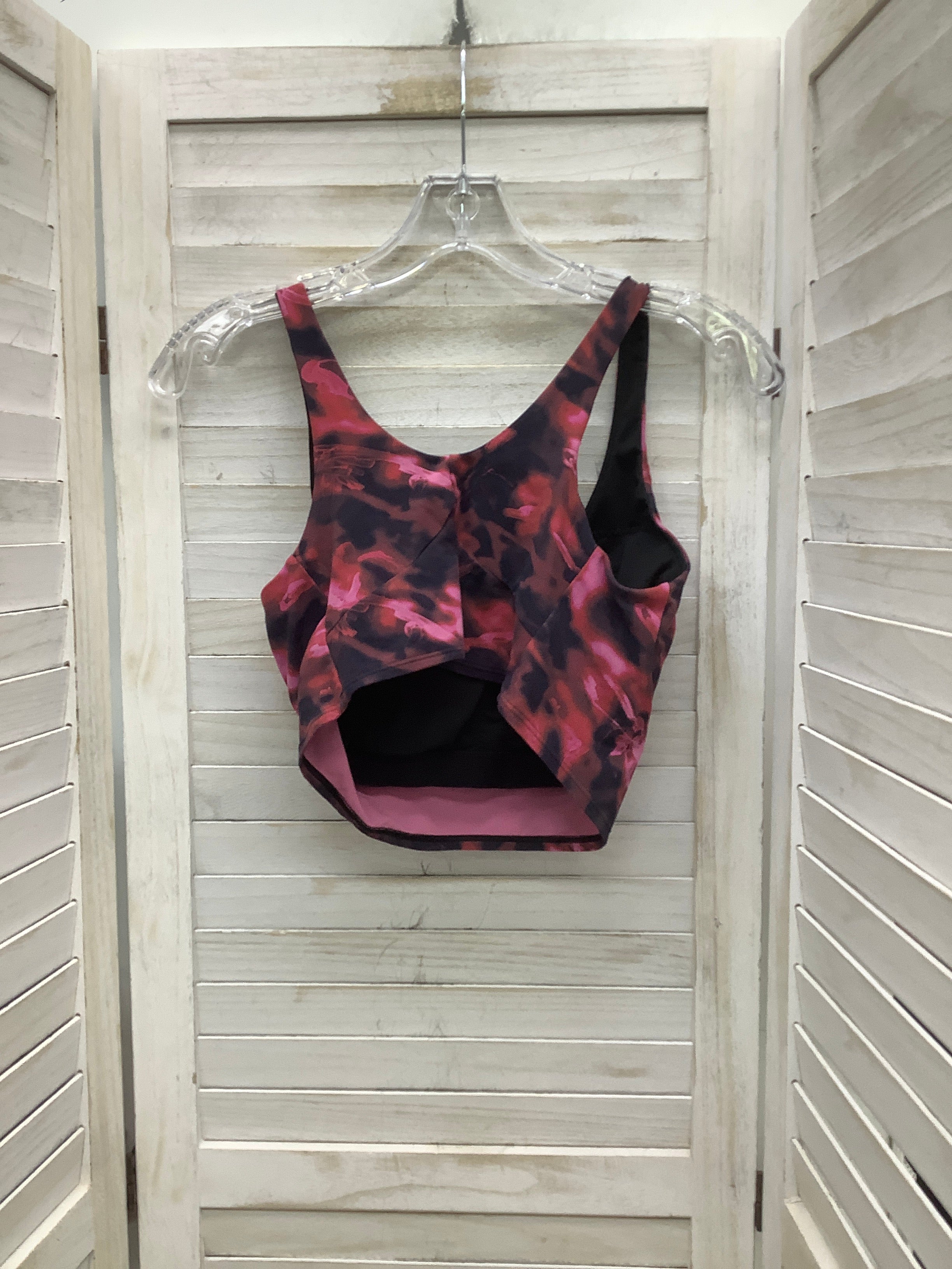 Lululemon Floral Print Athletic Bra - Size 8 | High-Impact Sports Bra for Running, Yoga & Gym Workouts