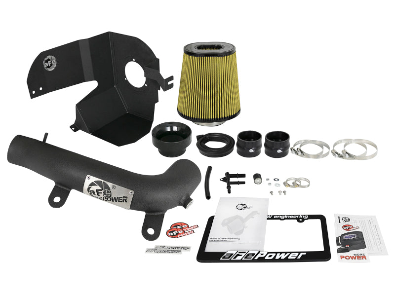 AFE Magnum FORCE Cold Air Intake System with Pro DRY S Filter - Compatible with Jeep Wrangler 2.0L 2018-2025 Models - High Performance Air Intake for Off-Road & Street Driving