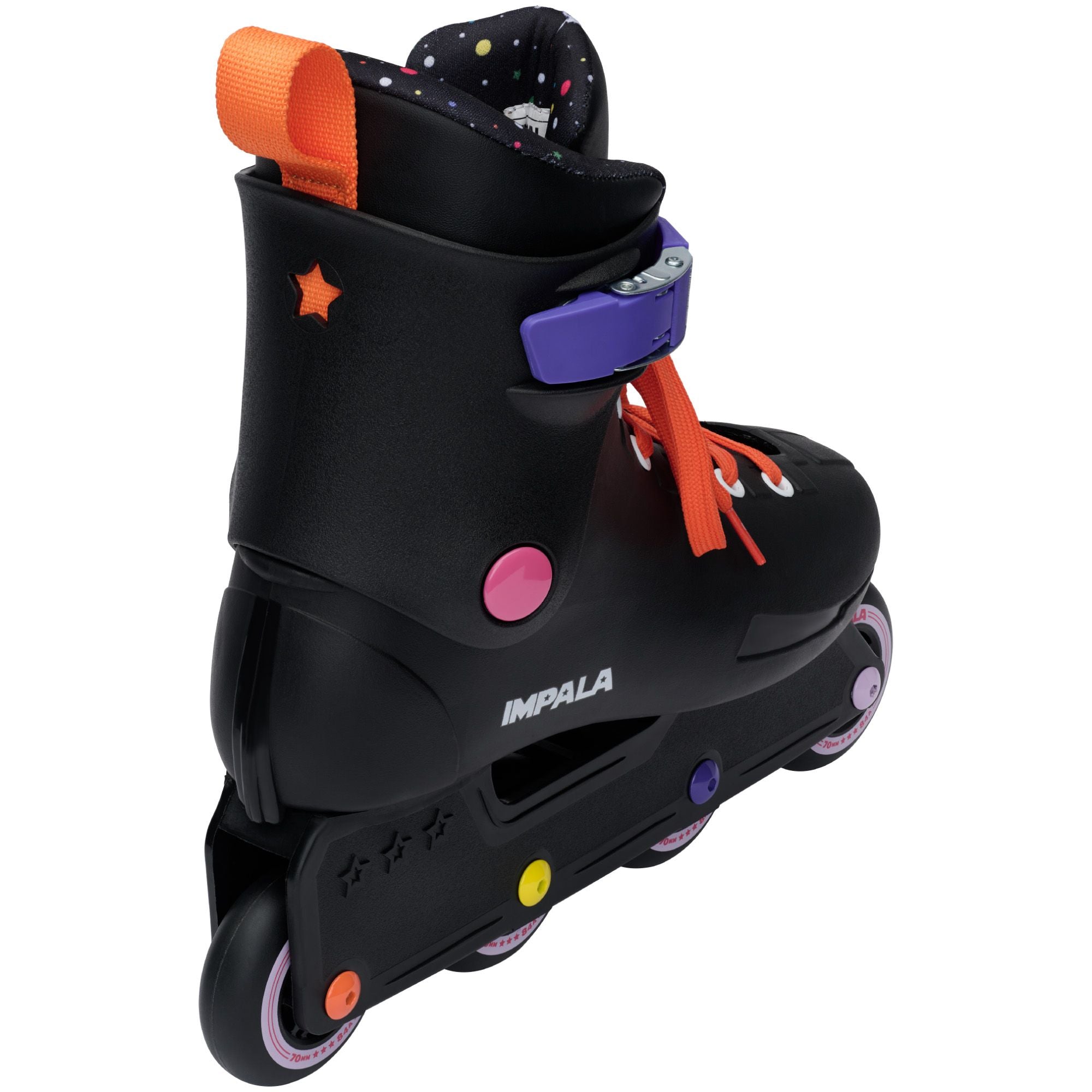 Impala Lightspeed Inline Skates for Women & Men - Adjustable Twinkle Roller Skates for Outdoor & Indoor Skating - Perfect for Fitness, Recreation, and Roller Derby