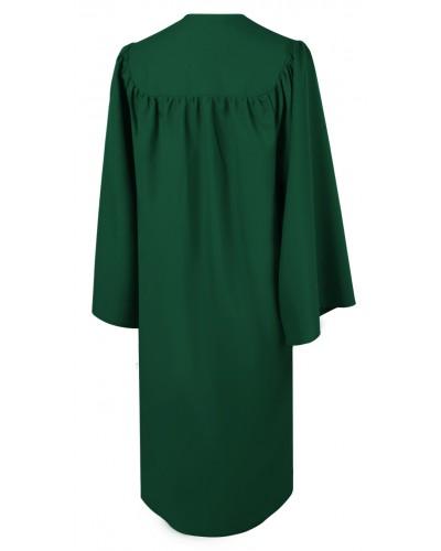 Matte Hunter Graduation Gown for Bachelor's Degree - College & University Commencement Ceremony Outfit - Perfect for Graduation Photos, Academic Events & Formal Occasions