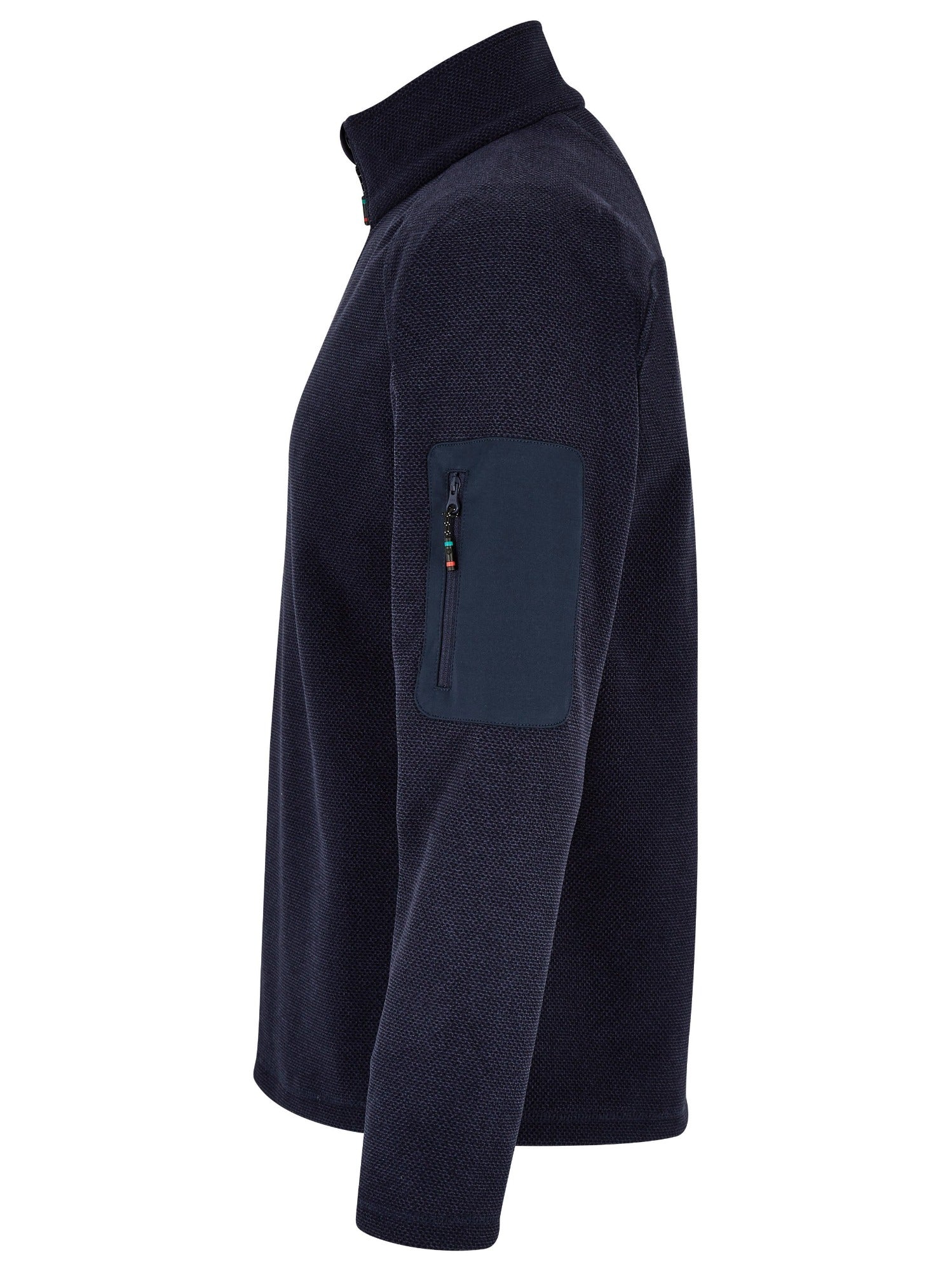DUBARRY Monaco Unisex 1/4 Zip Fleece Sweater - Navy Blue Pullover for Men & Women | Cozy Winter Wear for Outdoor Activities, Casual Office & Weekend Relaxation