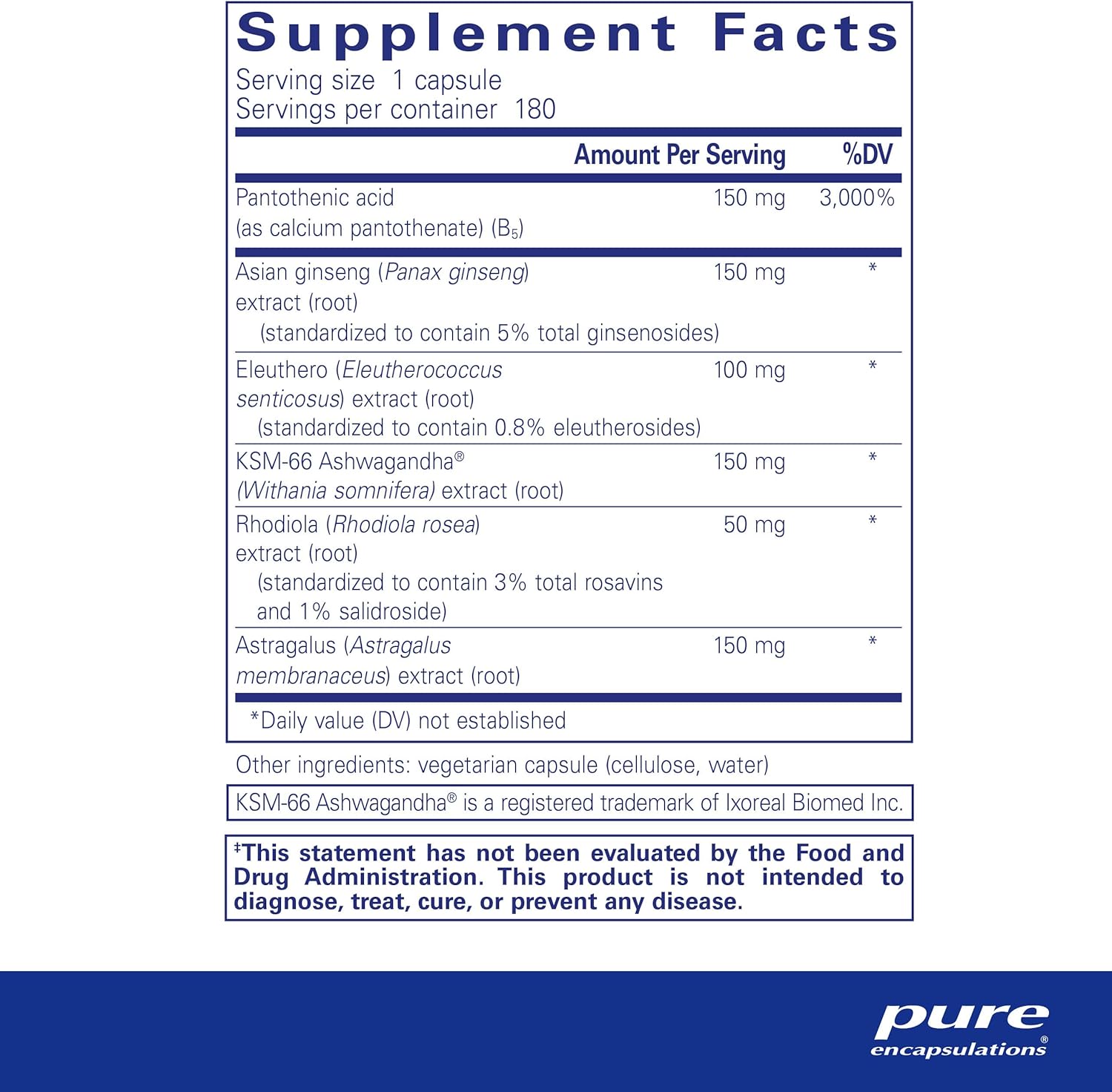Pure Encapsulations Phyto ADR - Herbal Stress Relief Supplement for Adrenal Support | Supports Healthy Cortisol Levels & Stress Response - Perfect for Busy Professionals & Students