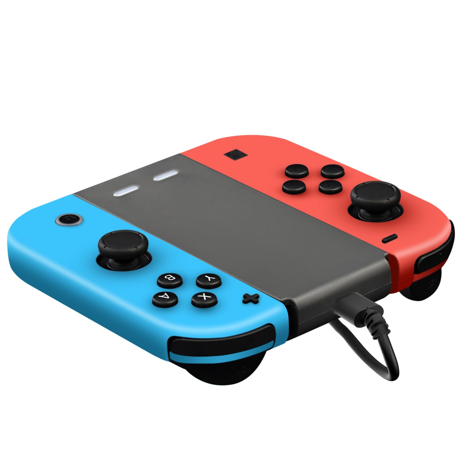 PYMENA Wireless Controller for Nintendo Switch - Compatible with Switch, OLED & Lite - Ergonomic Design with Charging Grip - Red | Perfect for Gaming, Travel & Family Entertainment