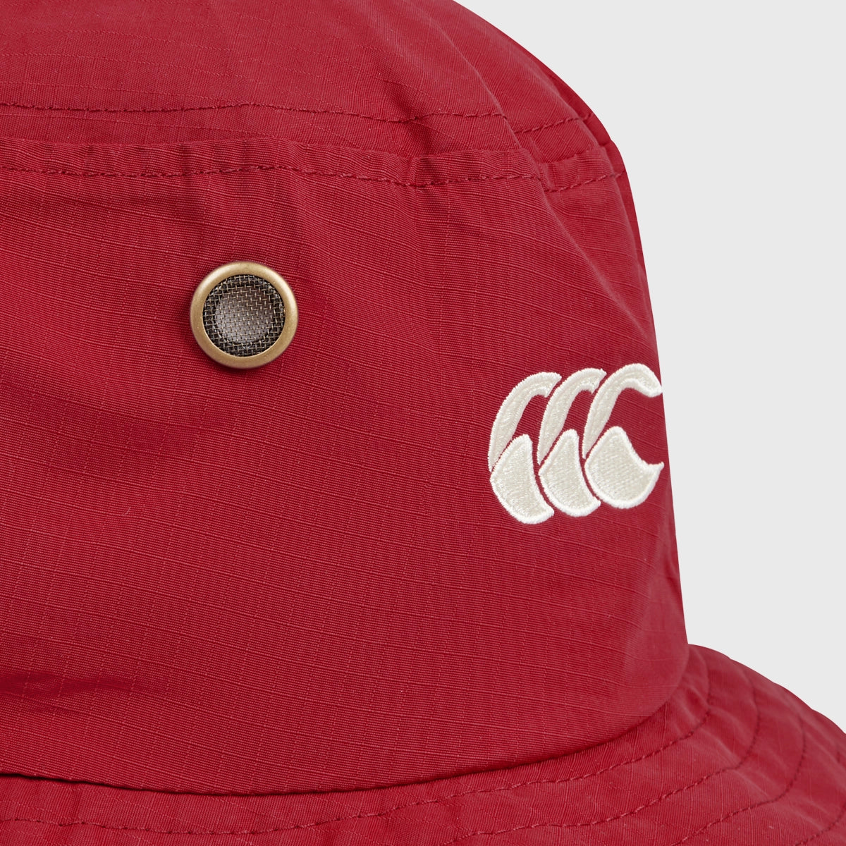 Canterbury British & Irish Lions Wide Brim Sun Hat - Red Rugby Fan Gear for Outdoor Sports & Summer Protection