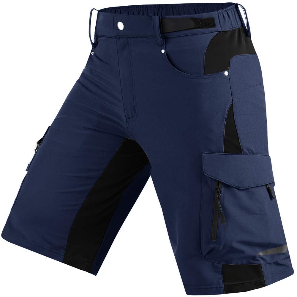 Cycorld Men's Mountain Bike Shorts - Cycling & Hiking Cargo Shorts for Outdoor Adventures
