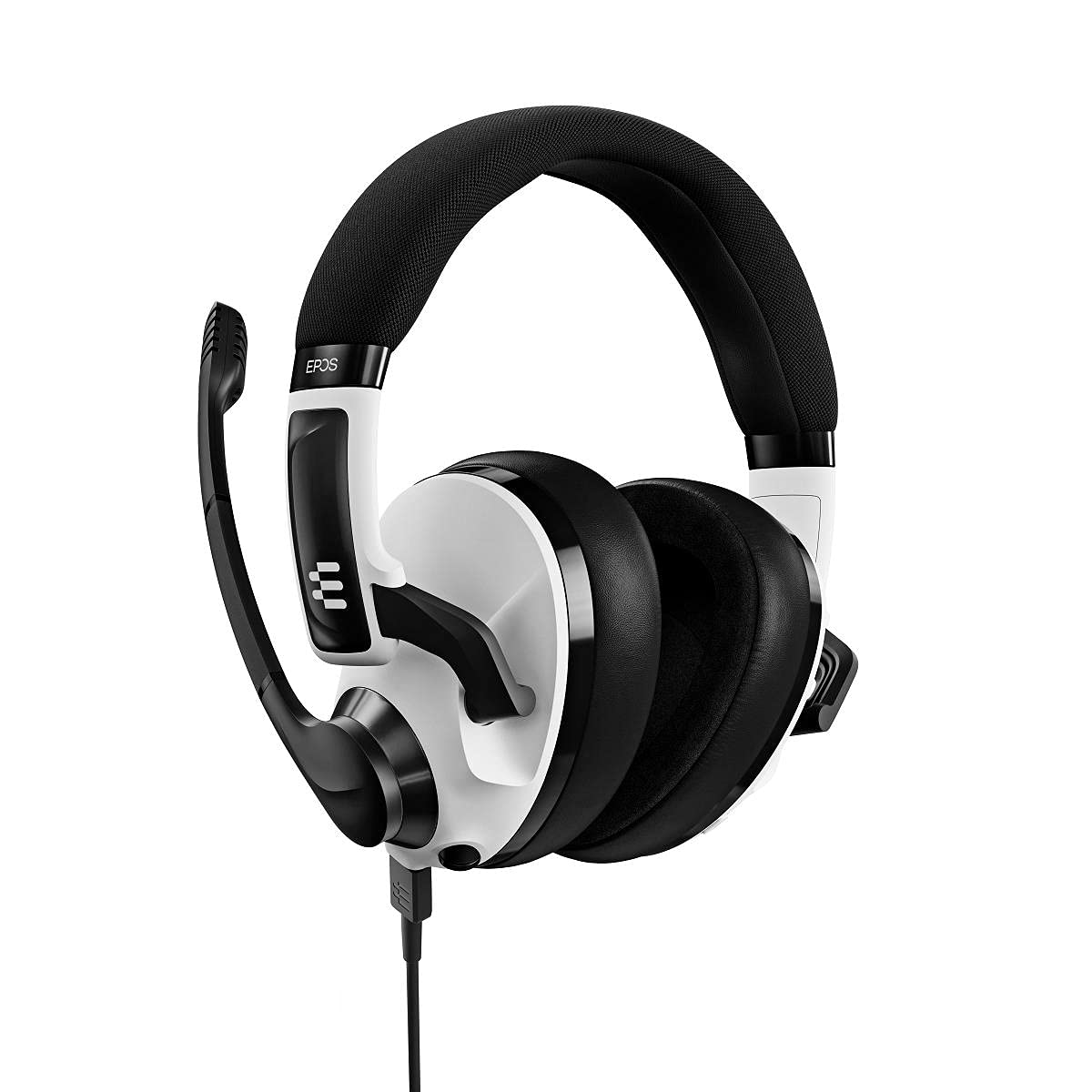EPOS H3 Hybrid Wireless Gaming Headset with Bluetooth - USB-A & 3.5mm Dual Connectivity - Noise Cancelling Mic - Lightweight Design for PC, PS5, Xbox, Switch - Long Battery Life for All-Day Gaming - Perfect for Esports, Streaming & Work Calls (White)