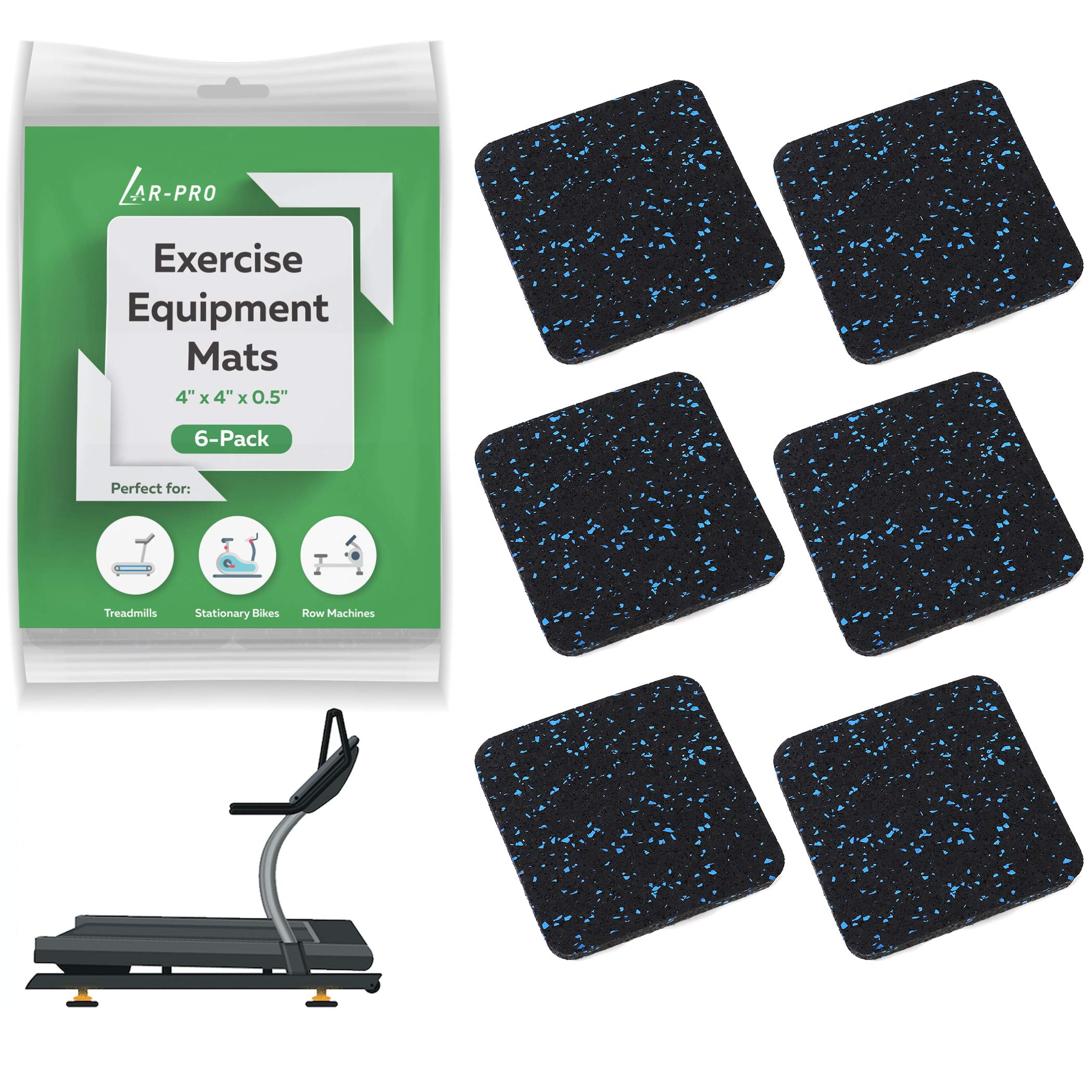 AR-PRO Premium Anti-Slip Treadmill Mat - 4