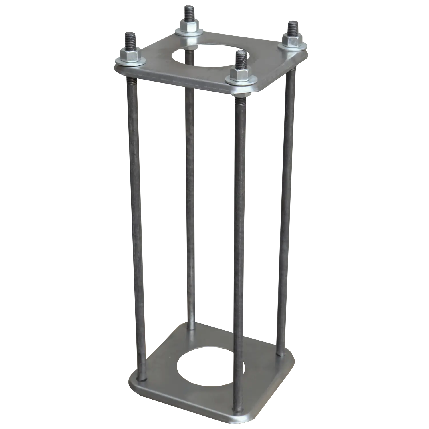 3.5m Dark Gray Camera Mast, Galvanized Steel Lightning Rod - Perfect for Outdoor Security Cameras, Surveillance Systems & Weather Monitoring