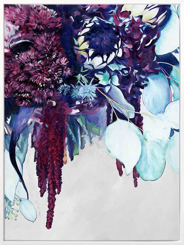 Premium Austraflora Canvas Art Print - Handmade Floral Wall Decor for Living Room, Bedroom & Office - Perfect for Home & Gift