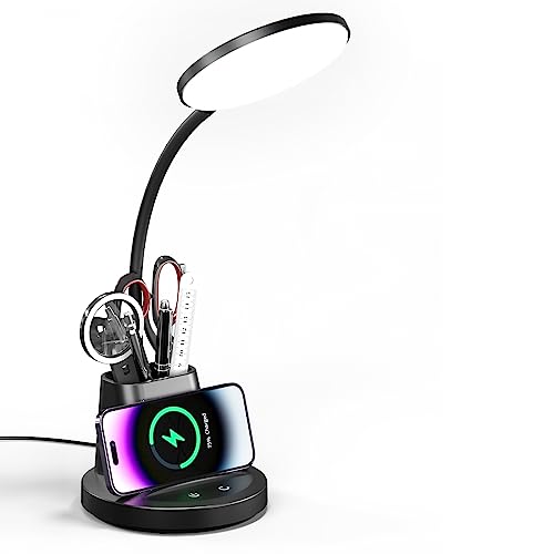 black wireless charger