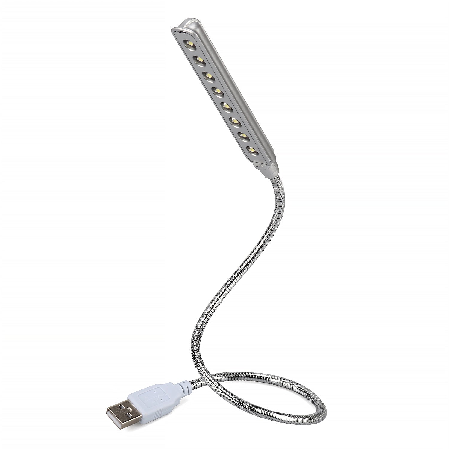Flexible USB LED Keyboard Lamp - Adjustable Gooseneck Reading Light for Laptop, MacBook, Chromebook (ULT05) - Perfect for Night Work, Gaming & Study Sessions