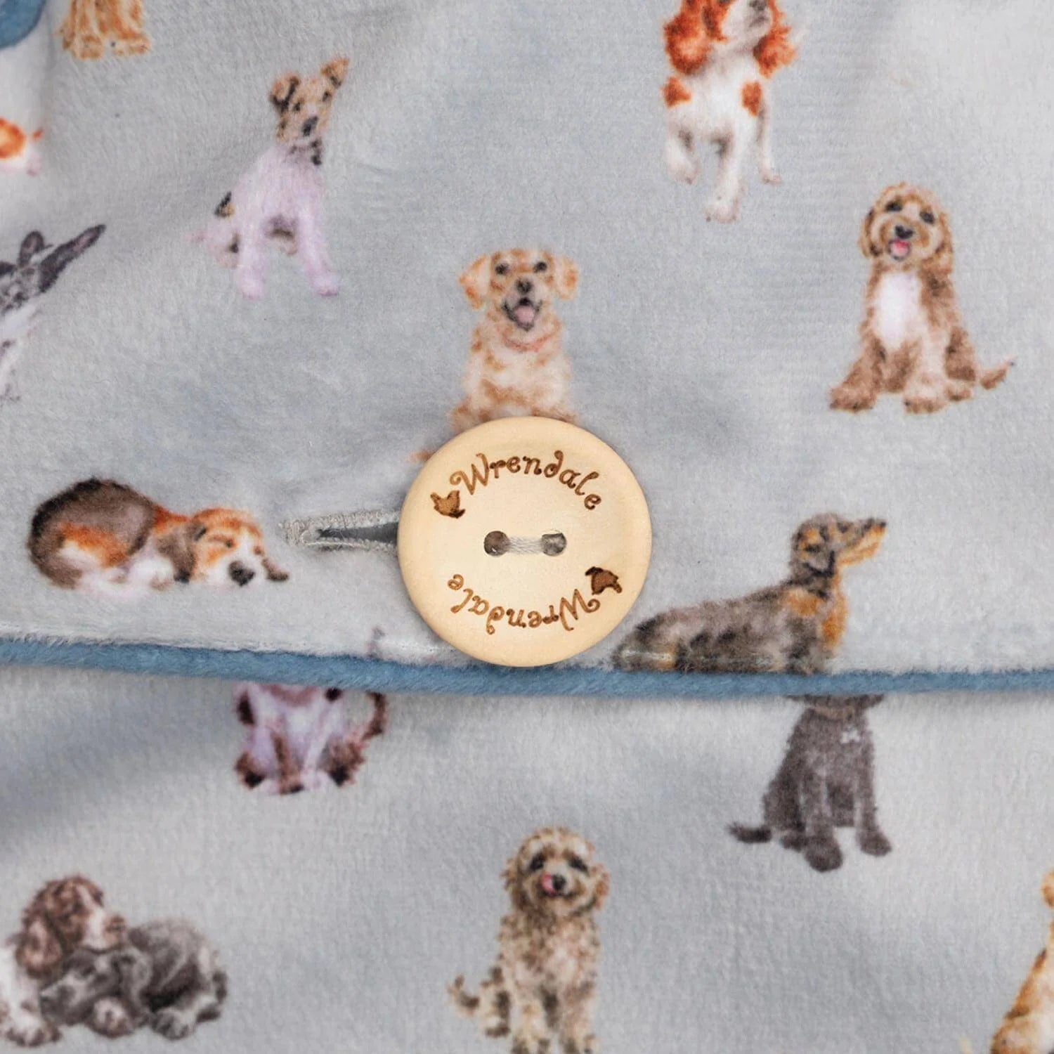 Wrendale Designs Dog-Themed Hot Water Bottle - Cozy & Cute for Pets & Home, Perfect for Cold Nights, Aches, and Relaxation