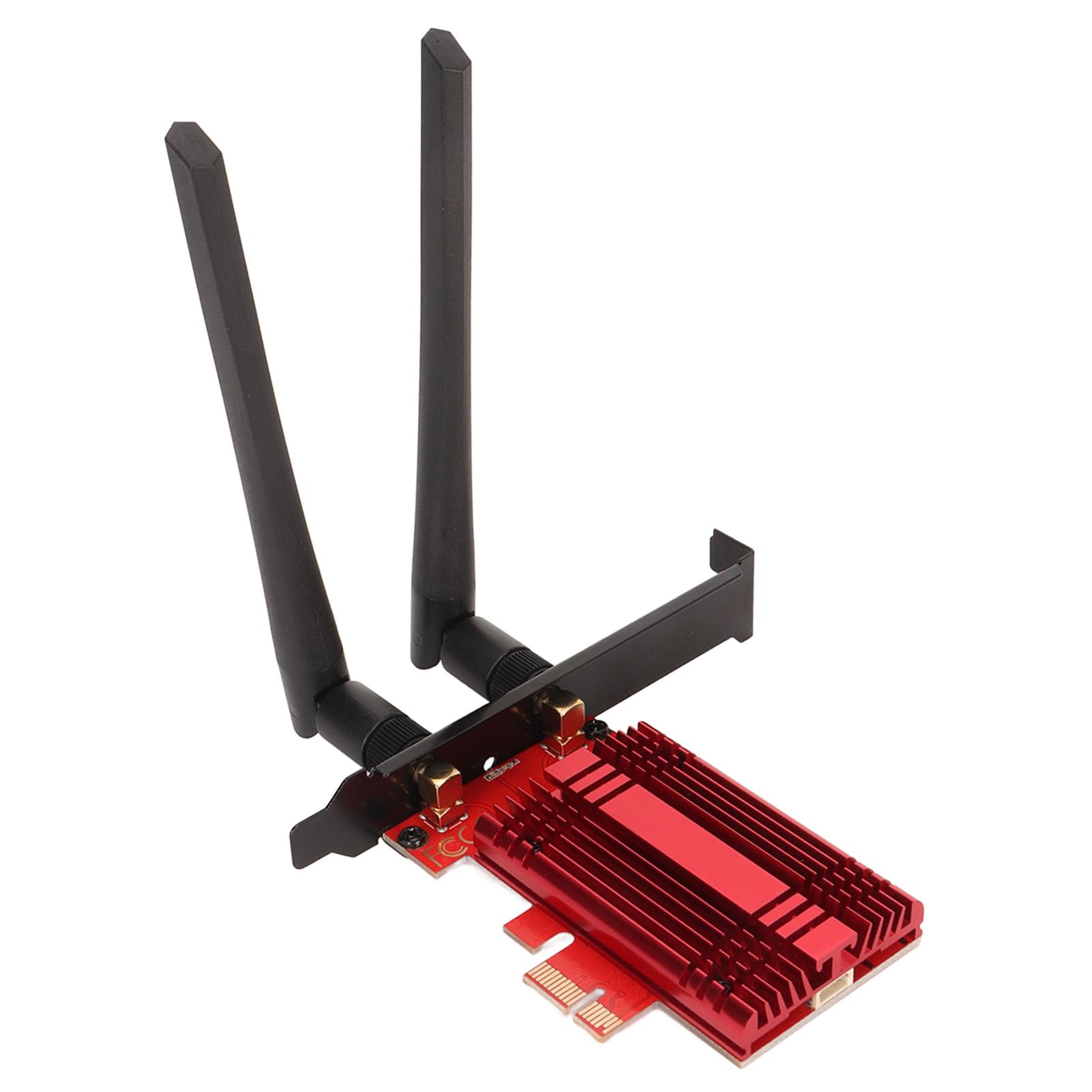 High-Speed Wireless PCIe Adapter - WiFi 6 Gigabit Network Card with Low Latency & Heat Sink for PC Gaming, Streaming & Home Office | Compatible with Windows 10/11, Desktop & Laptop Computers