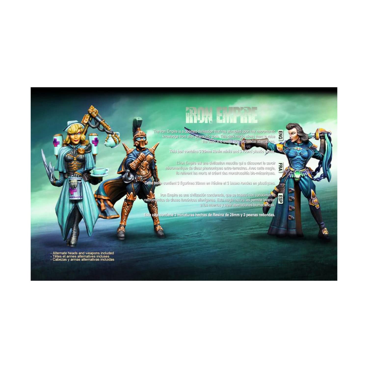 Heroines Box Iron Empire #3 - Action Figure Collectible for Superhero Fans | Perfect for Display, Gifts, and Comic Book Collections