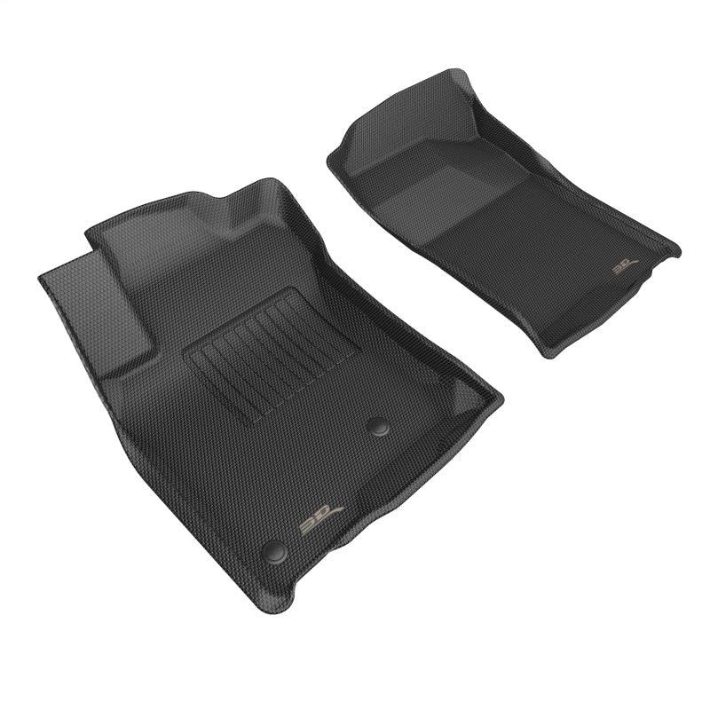 3D Maxpider Kagu Black R1 Custom Fit Floor Mats for 2003-2009 Lexus GX470 - All-Weather Protection & Premium Car Interior Accessories (Perfect for Off-Roading, Family Trips & Daily Commute)