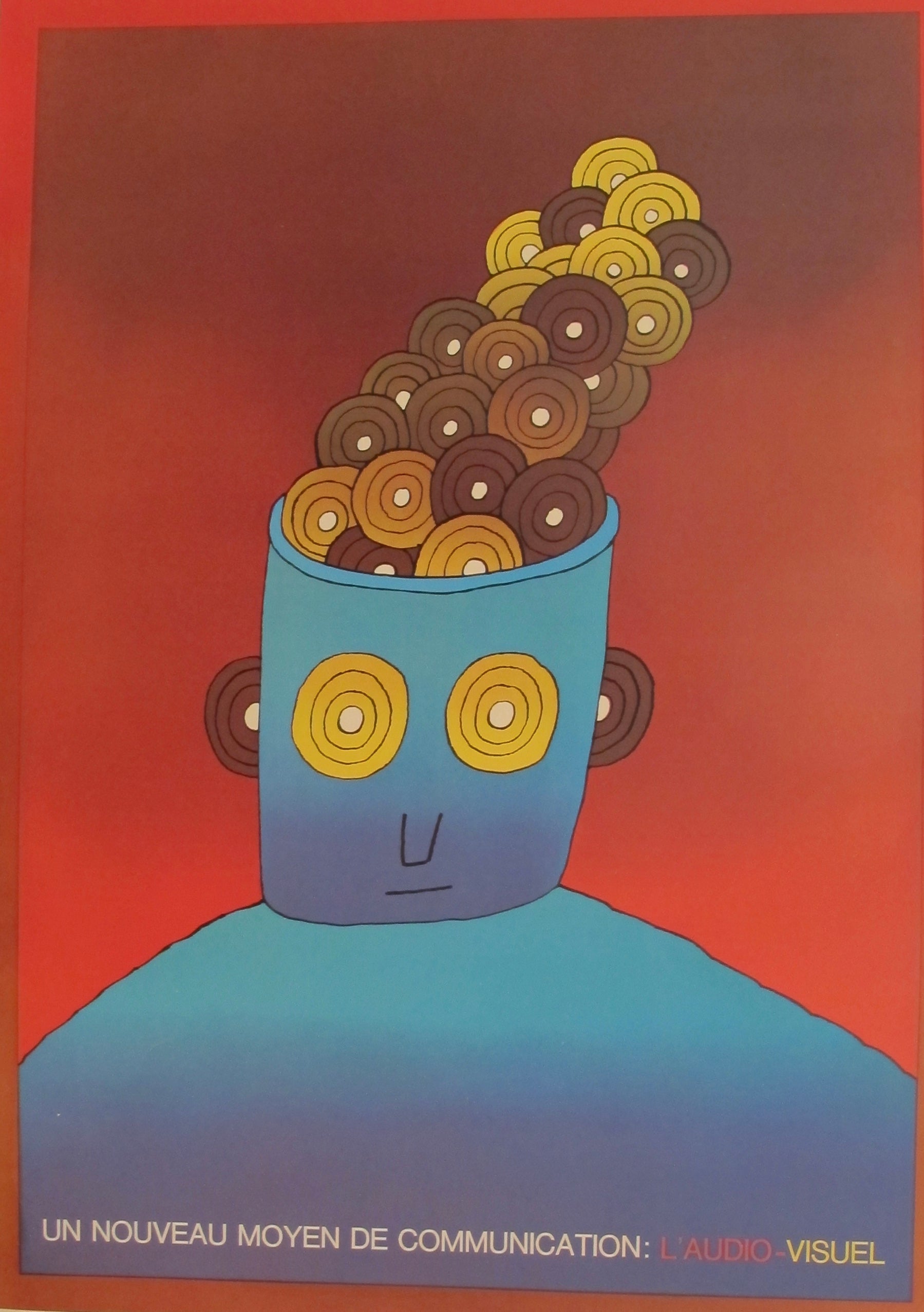 Vintage 1983 French Educational Poster 