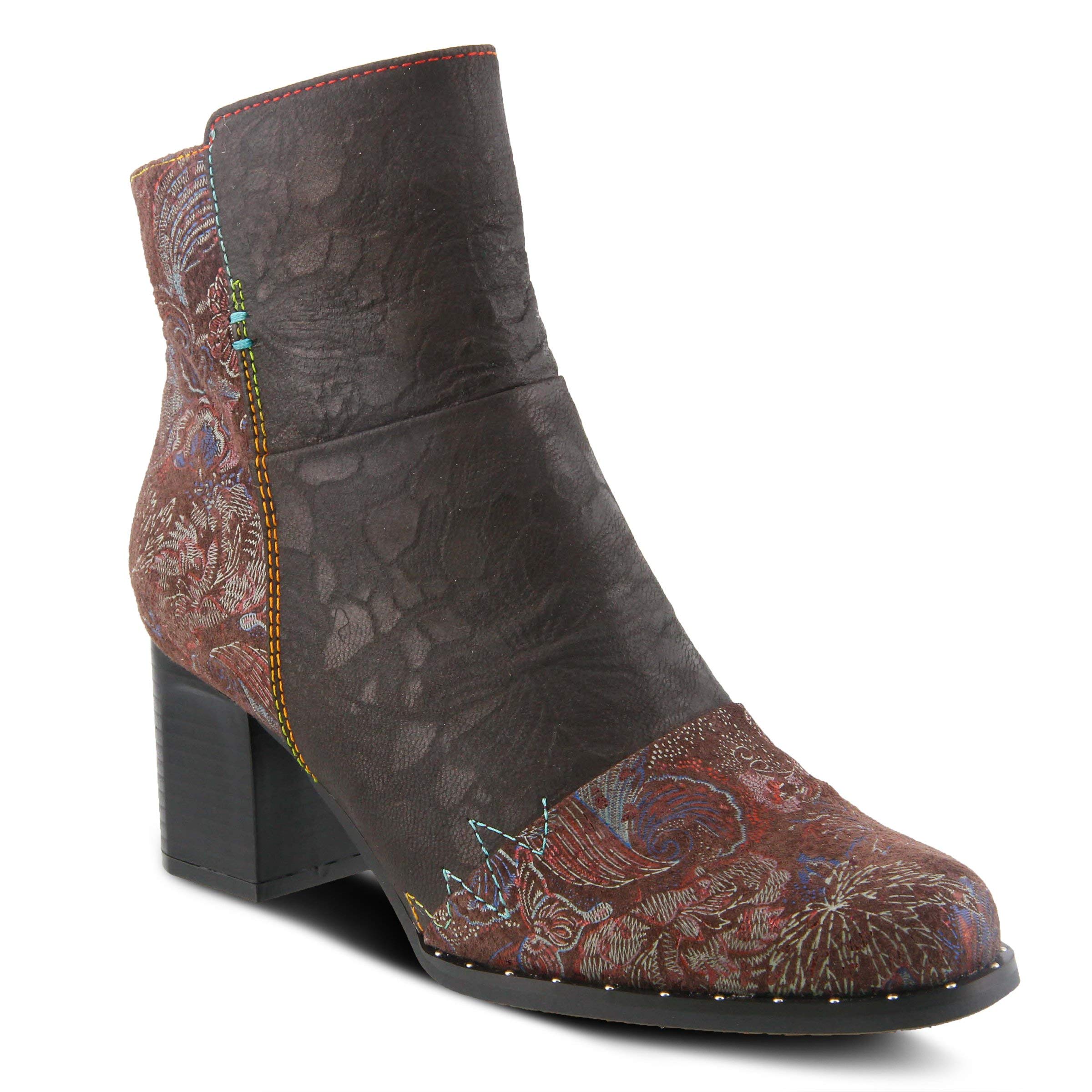 Spring Step L'Artiste Women's Mid Calf Boots - Comfortable & Stylish Leather Ankle Booties for Fall/Winter - Perfect for Office, Casual Outfits & Date Nights