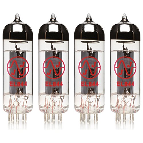 JJ EL844 Power Vacuum Tube Quad - for Guitar Amps & Audio