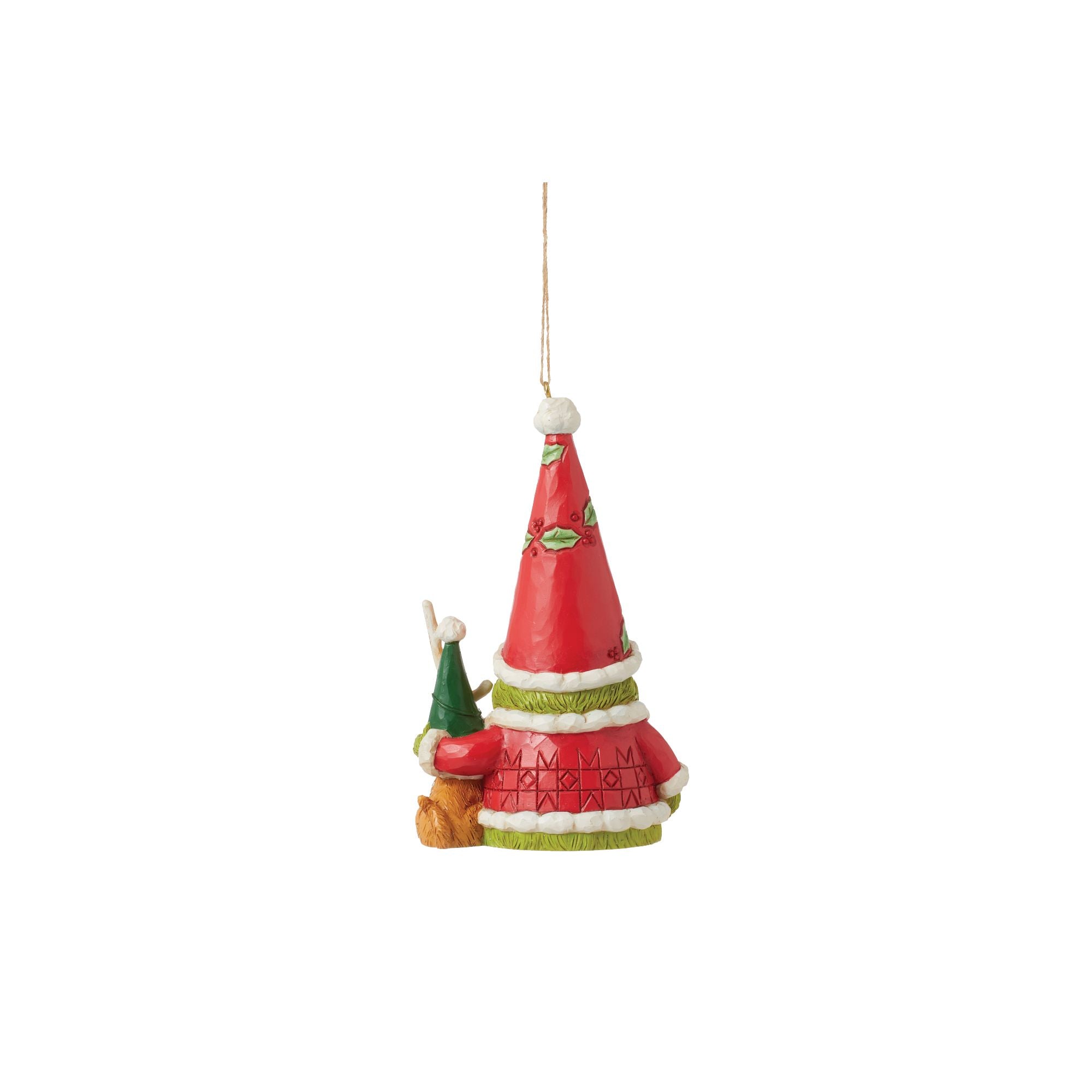 Festive Grinch Christmas Gnome with Max - Perfect for Holiday Decor, Gift Giving & Themed Parties