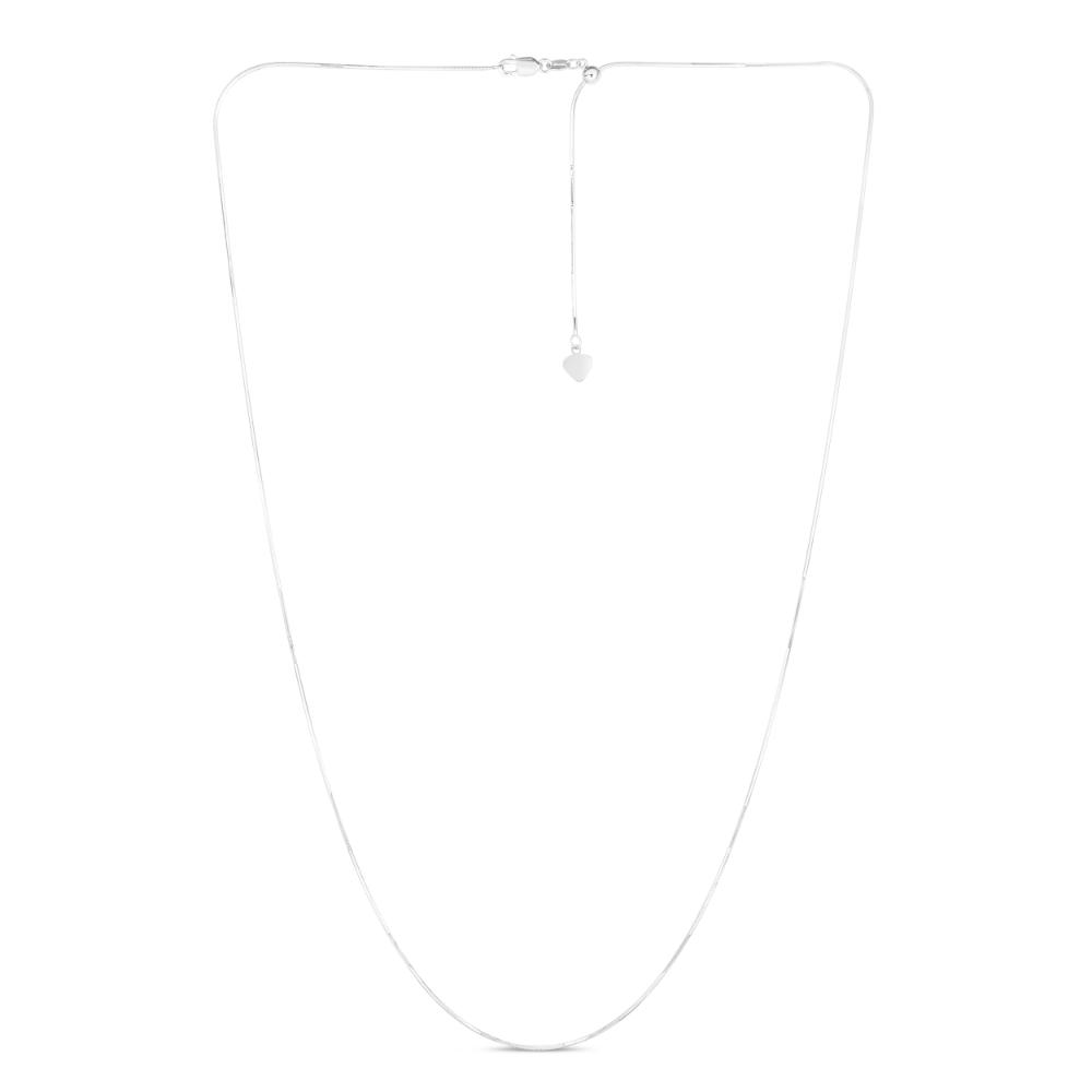 14K Gold 0.80mm Adjustable Octagonal Snake Chain Bracelet for Women - Dainty Minimalist Jewelry Gift for Her - Perfect for Everyday Wear, Special Occasions & Layering