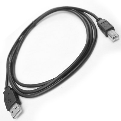 6 FT USB A to B Printer Cable - Compatible with HP, Lexmark, Canon, Epson Printers & Scanners - High-Speed Data Transfer for Home Office & Business Use