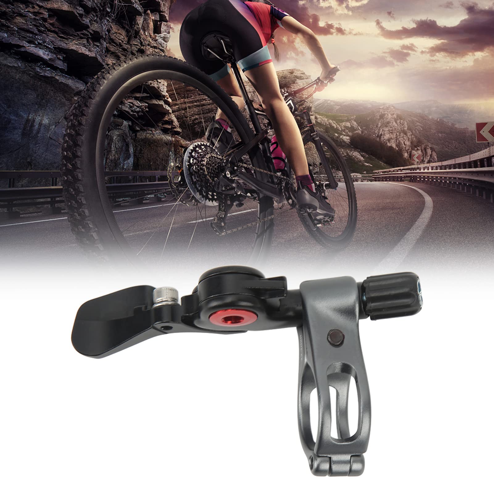 Bike Dropper Seatpost Remote Lever - Wireless Control for Adjustable Seatpost - Replacement Accessories for Mountain Bikes (Perfect for Trail Riding and Downhill Cycling)