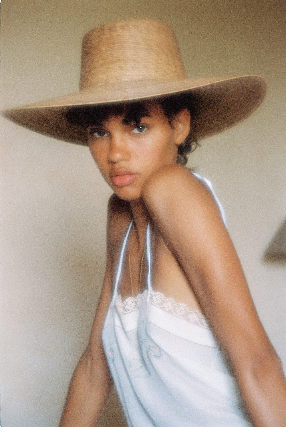 Lack of Color Women's Palma Wide Brim Straw Boater Hat for Summer - Beach Vacation, Garden Party & Outdoor Sun Protection