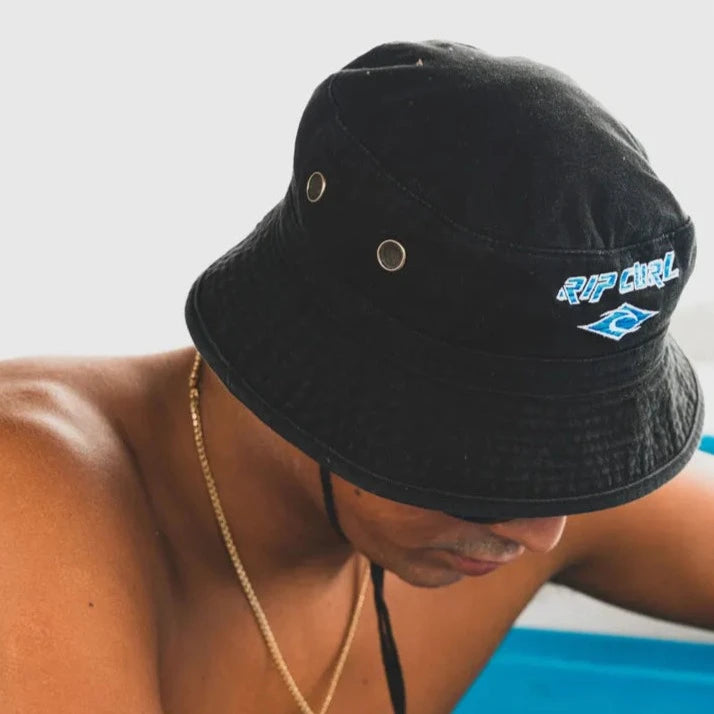 Rip Curl Men's Diamond Cord Bucket Hat - Sun Protection Outdoor Beach Hat for Surfing, Fishing & Summer Adventures