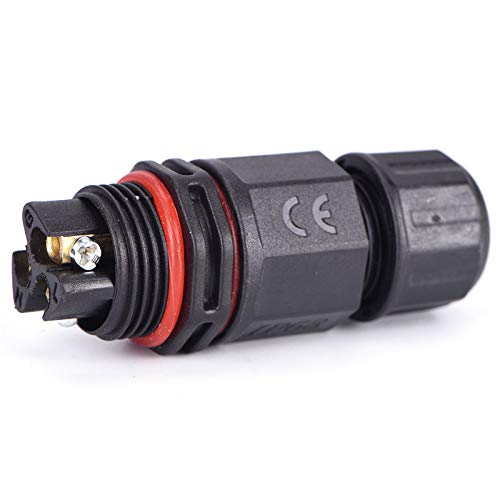 Waterproof 3 Pin Outdoor Plug Socket - IP67 Electrical Connector for Garden & Pool Use