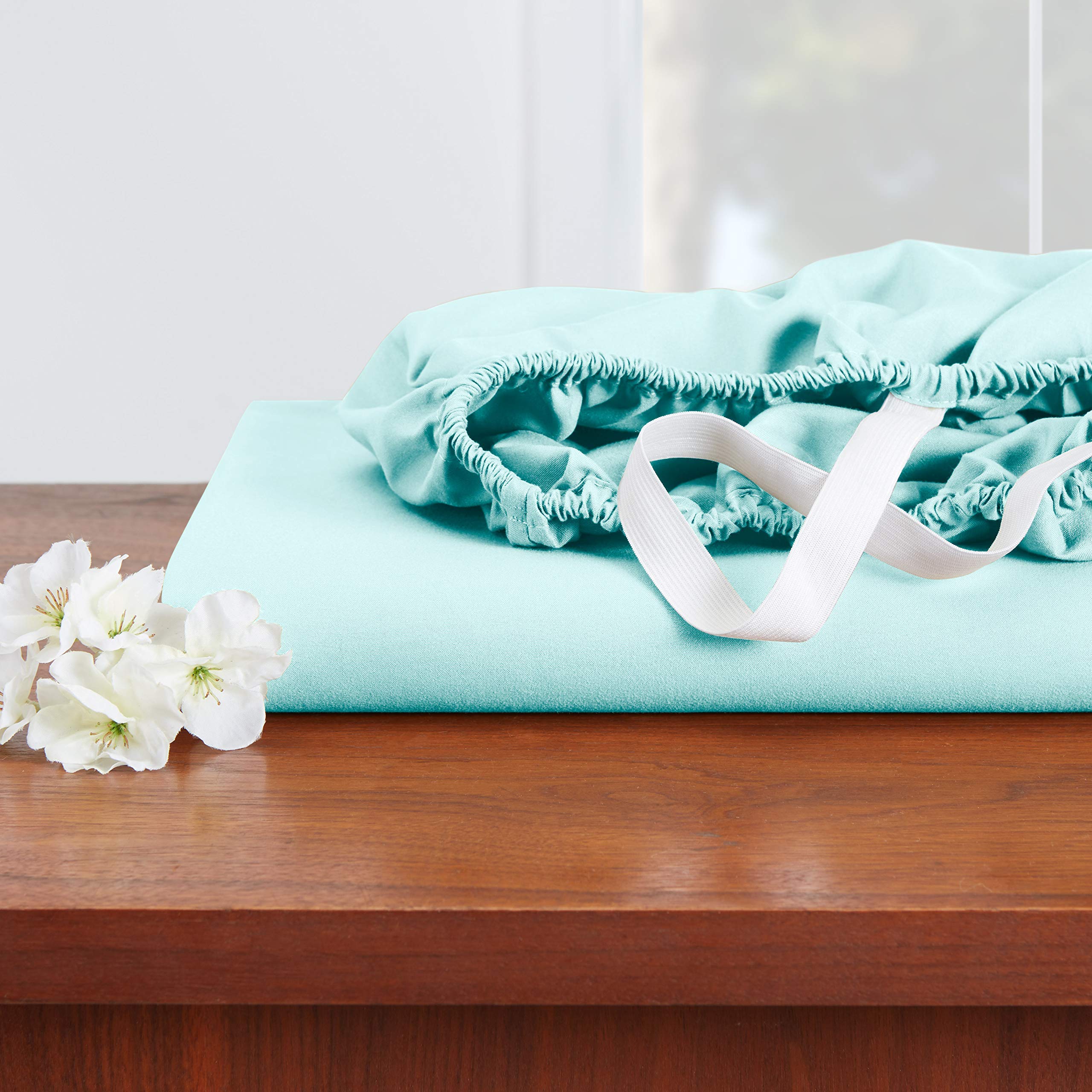 Premium 100% Long Staple Cotton 600 Thread Count Twin XL Fitted Sheet - Ultra Soft, Deep Pocket (18