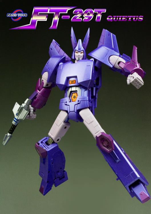 Fans Toys FT-29T Quietus Transformers Action Figure Collectible Toy for Adults - Perfect for Display, Gifts, and Transformers Fans Collection