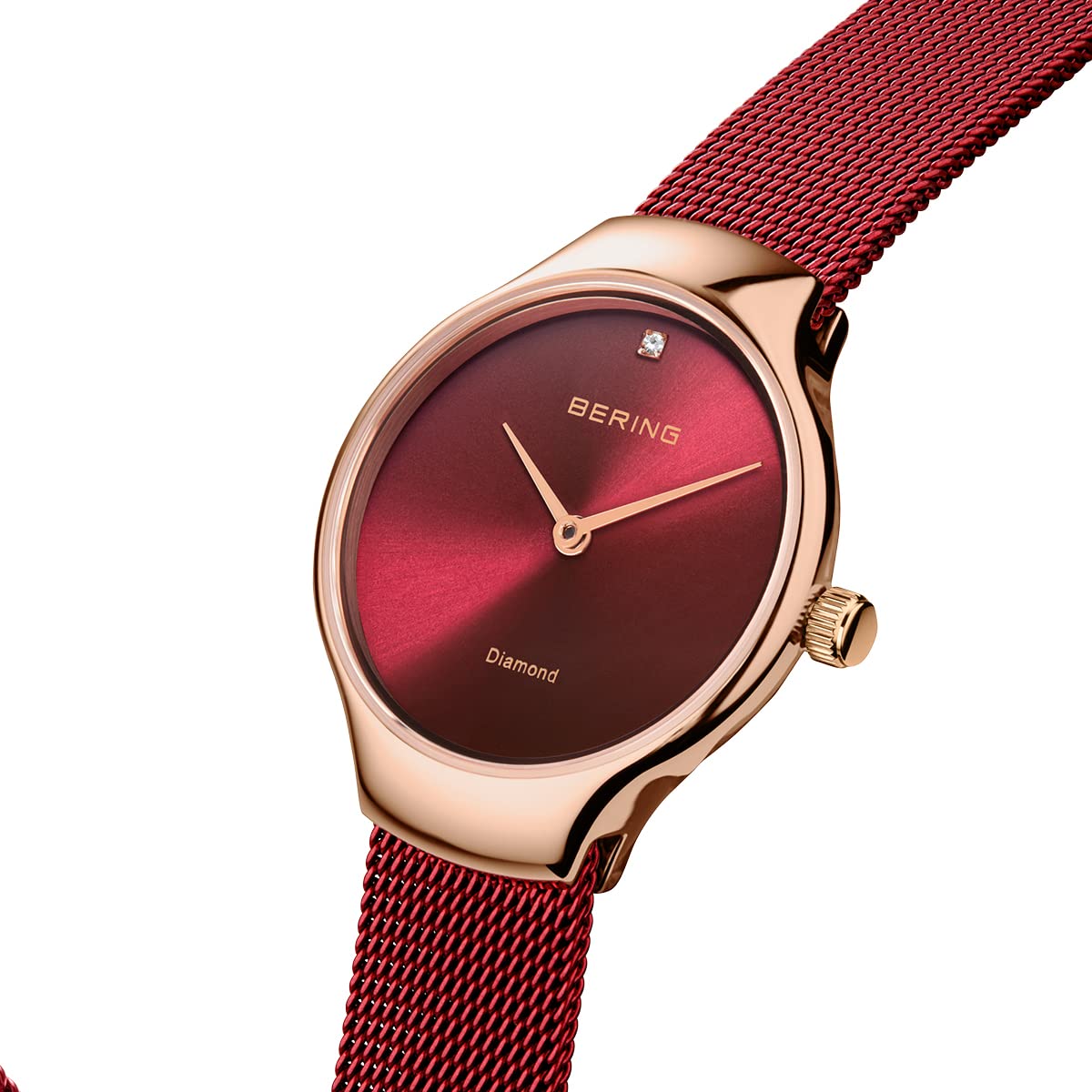 BERING Women's Classic Quartz Watch with Stainless Steel Band & Sapphire Crystal - Water Resistant Dress Watch for Business, Office and Formal Occasions