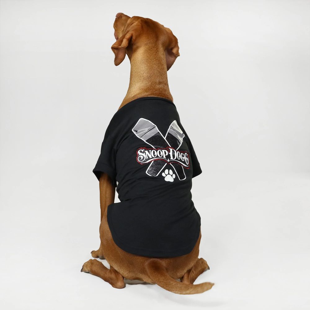 Premium Pet T-Shirt for Dogs & Cats - Funny Mic Drop Design - Perfect for Pet Parties, Costume Events & Instagram Photos