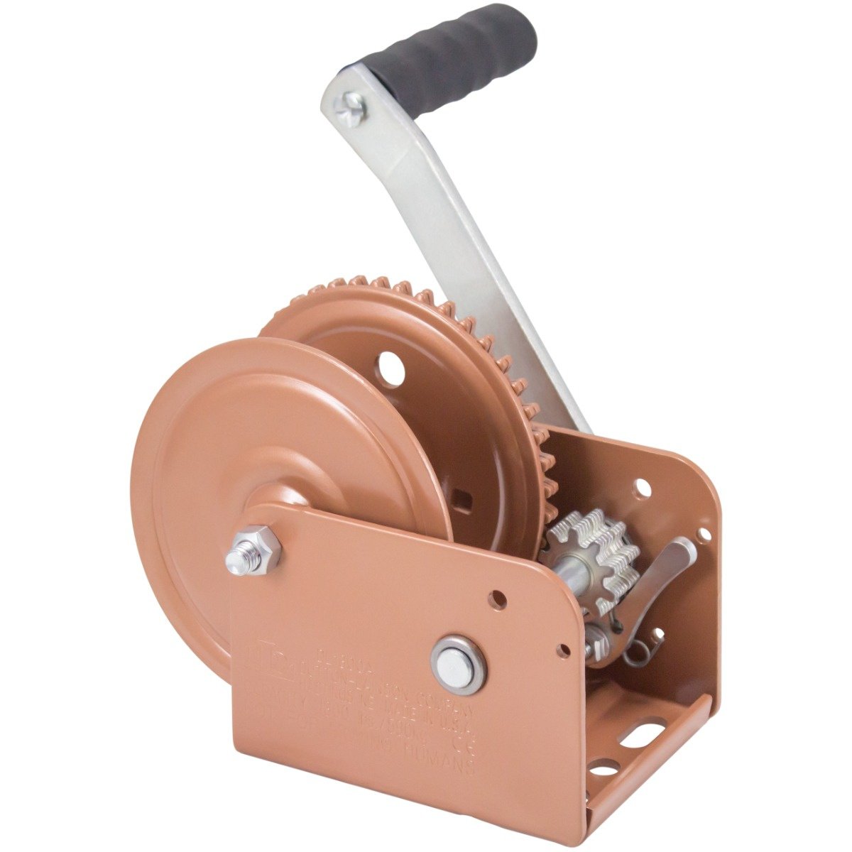 Dutton Lainson® 1300 lb Capacity Standard Winch - Heavy Duty Hand Winch for Truck, Trailer, Boat & Off-Road Vehicle Recovery