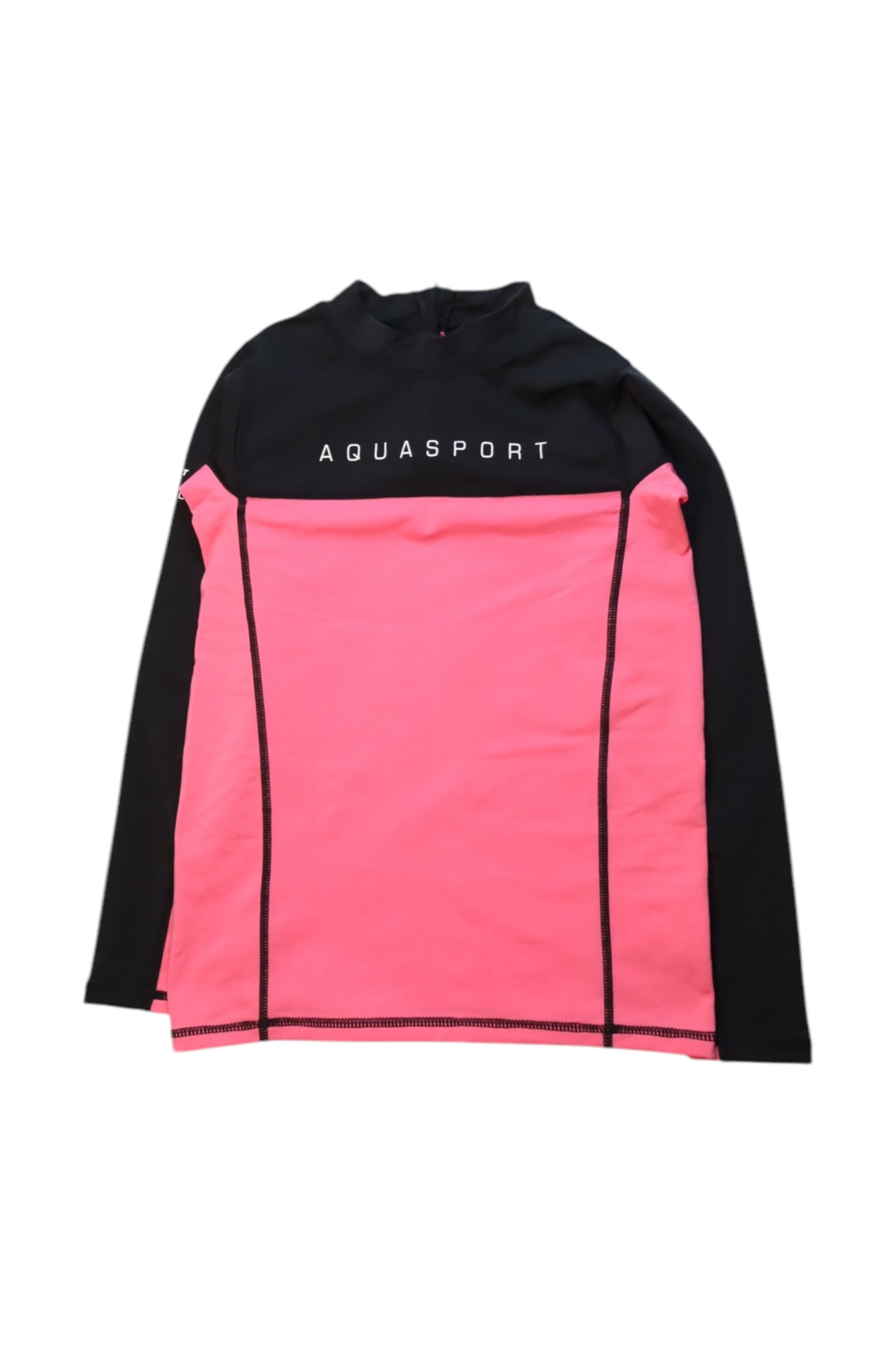 Aquasport UPF 50+ Long Sleeve Rash Guard for Kids - Sun Protection Swim Shirt for Boys & Girls - Perfect for Swimming, Surfing, Beach & Outdoor Water Activities (Size 10Y)