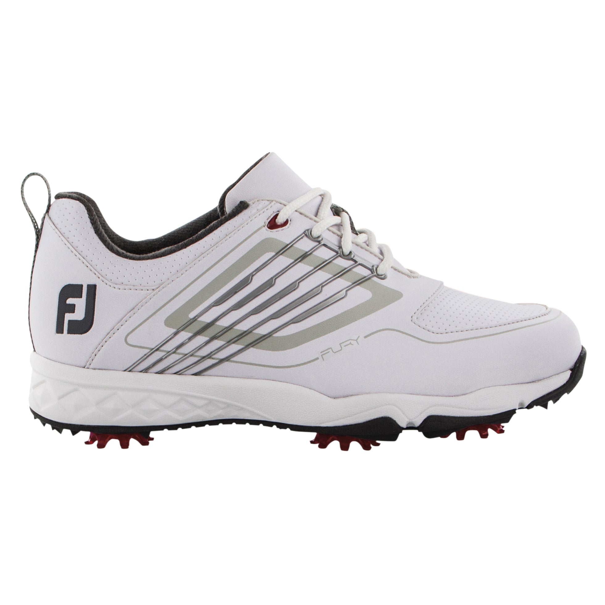 FootJoy Fury Junior Golf Shoes for Kids - Lightweight & Waterproof Golf Shoes for Boys & Girls - Perfect for Junior Golf Tournaments & Practice