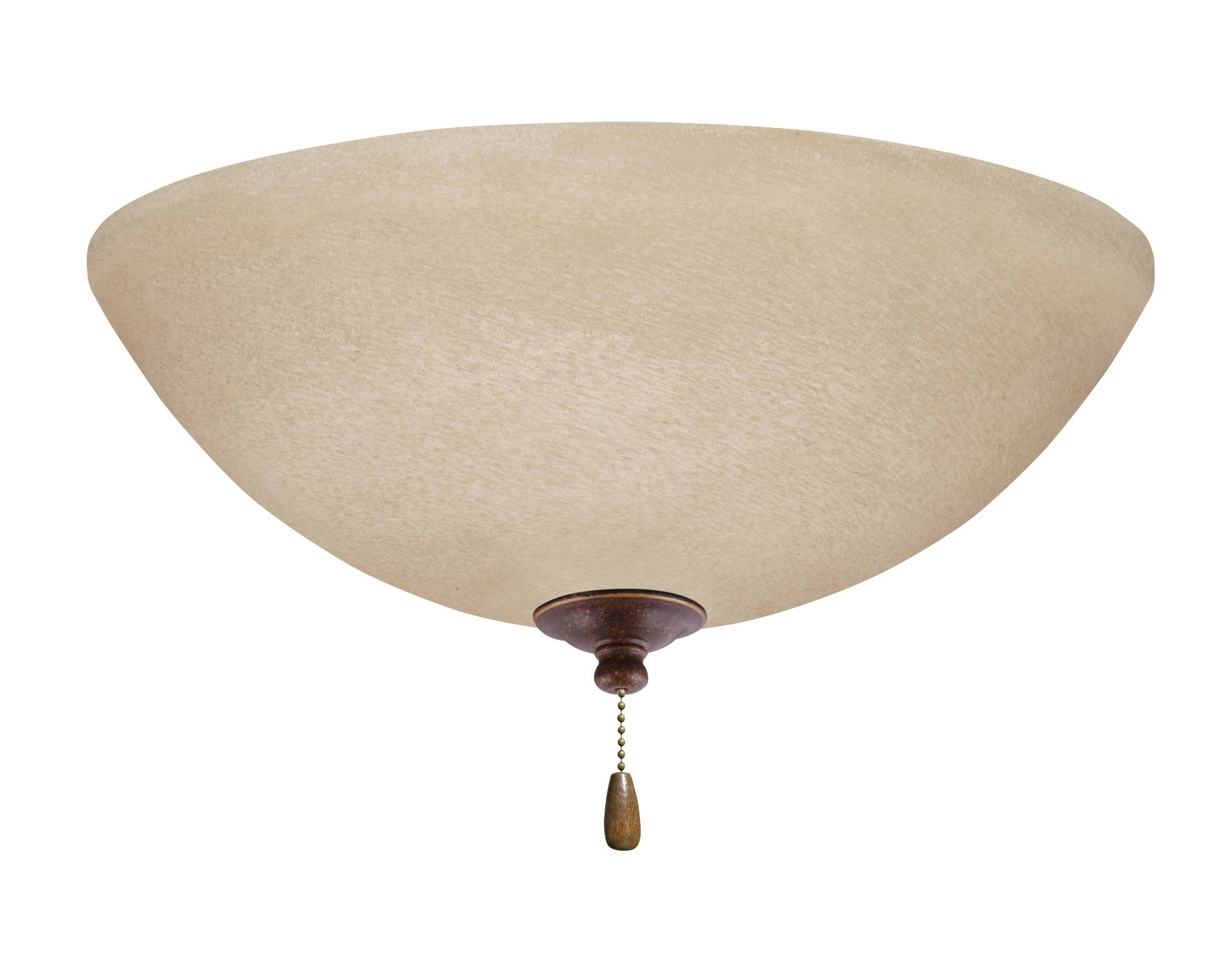Emerson LK80LEDGBZ Amber Mist Ceiling Fan with LED Light Fixture - Energy Efficient LED Array for Bedroom, Living Room & Outdoor Spaces