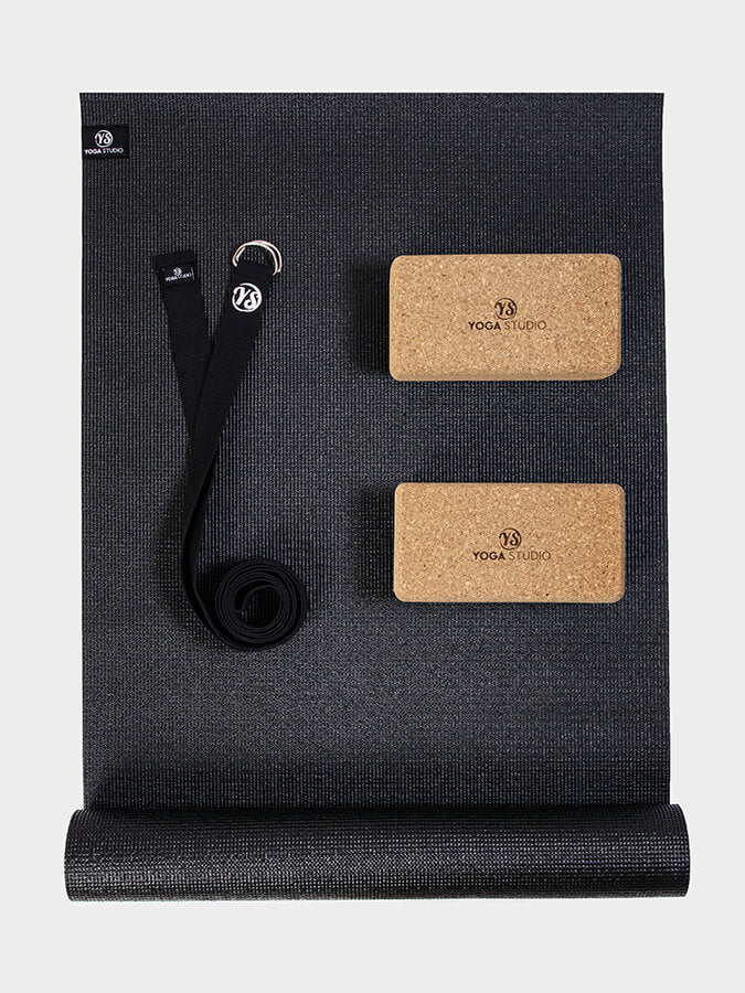 Eco-Friendly Cork Yoga Mat Set with Non-Slip Surface - Oeko-Tex Certified for Home & Studio Practice - Perfect for Beginners & Professionals
