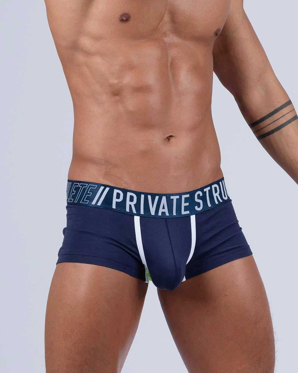 Private Structure Athlete Trunk BAUT4389 - Premium Men's Athletic Underwear for Workout & Sports | Comfortable & Breathable for Gym, Running & Active Lifestyle