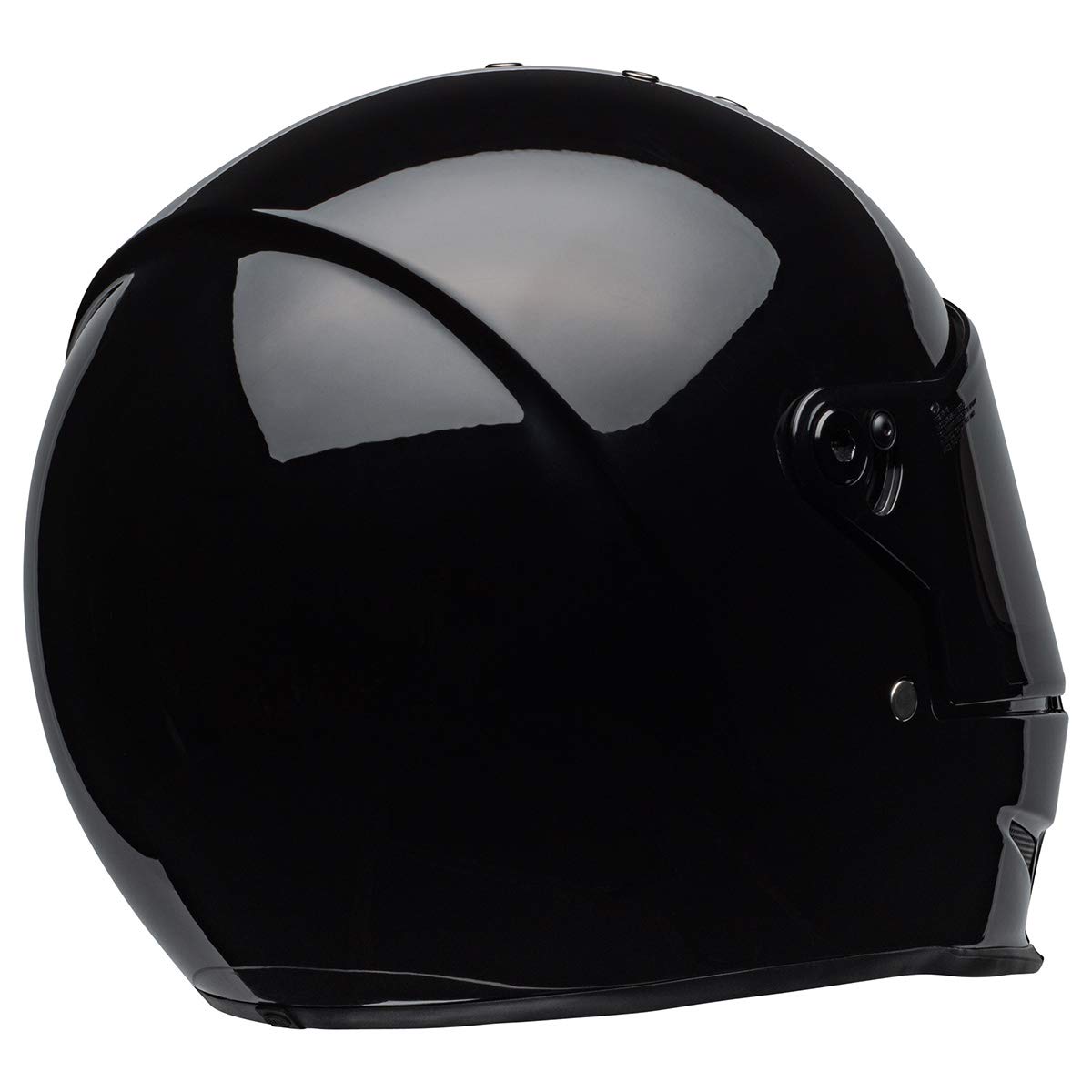 BELL Eliminator Street Helmet - DOT Certified Motorcycle Helmet for Men & Women - Gloss Black - Small Size - Perfect for Urban Commuting & Highway Riding