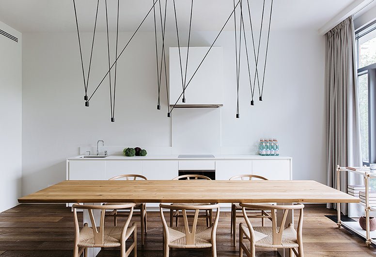 Modern Collection Pendant Lamp - Stylish Hanging Light Fixture for Living Room, Dining Room, Bedroom & Kitchen Decor | Dimmable LED Ceiling Light for Home & Office