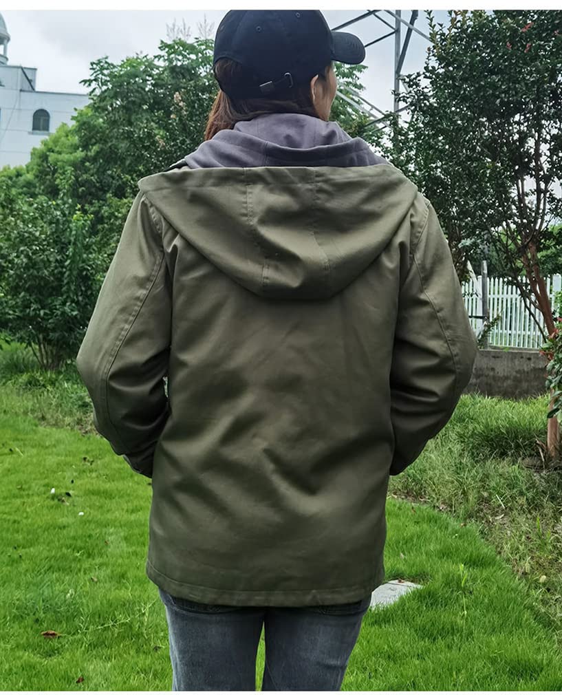 Biohazard Resident Evil Village Ethan Winters Jacket - Cosplay Hooded Sweatshirt & Chris Redfield Coat with Rosemary Cap - Perfect for Halloween Costumes, Gaming Conventions, and Video Game Themed Parties