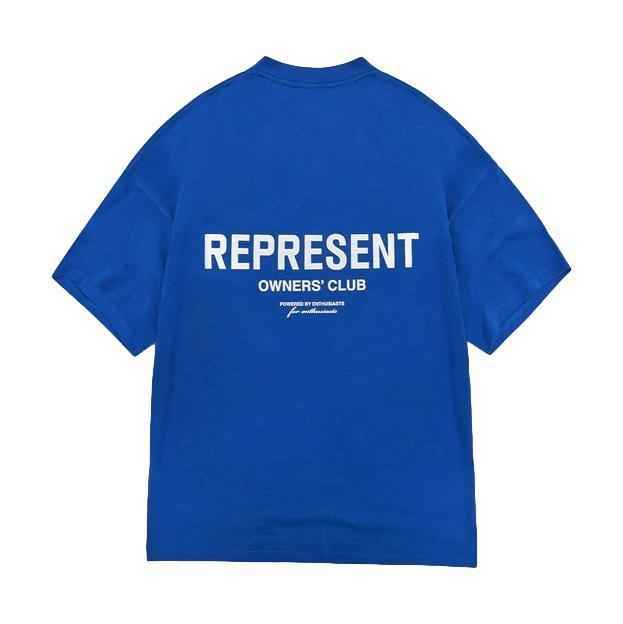 REPRESENT Owners Club T-Shirt - Premium Cotton Men's Graphic Tee for Casual Wear & Street Style Outfits