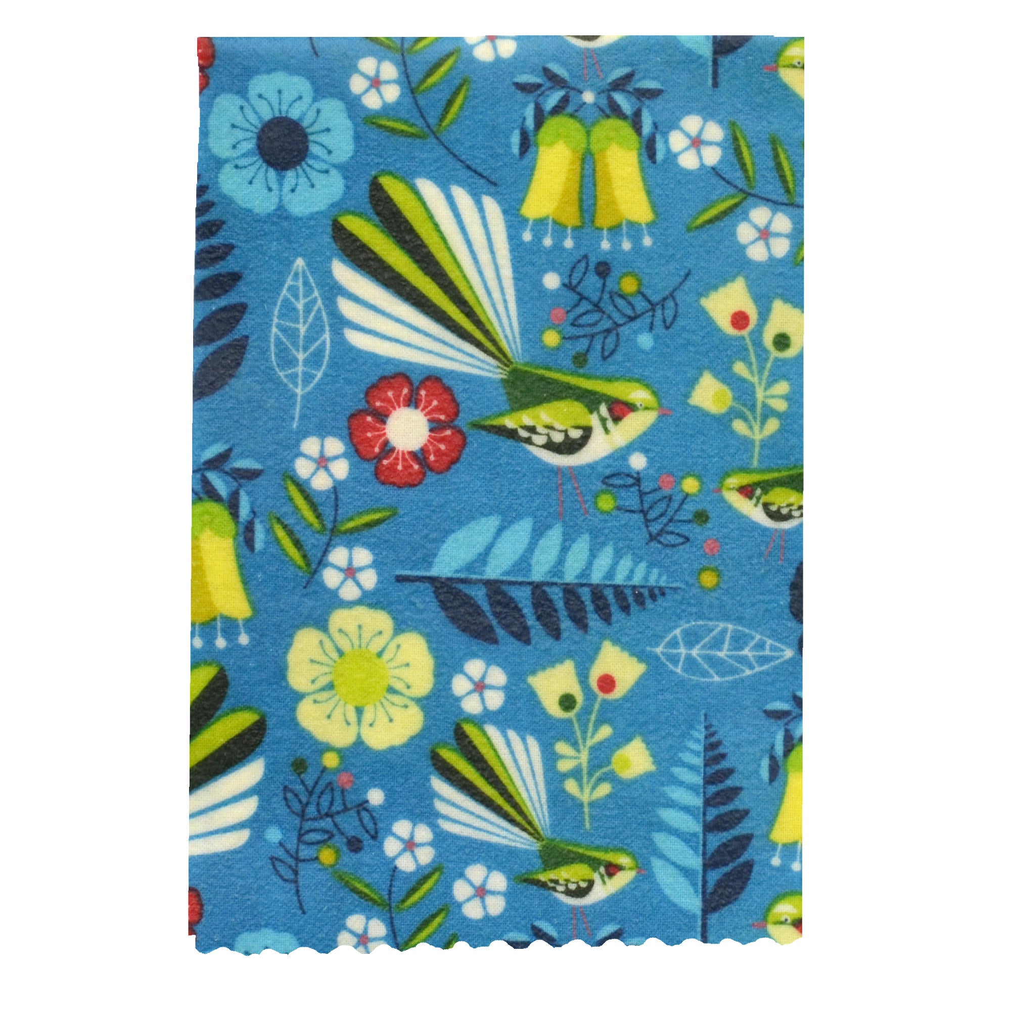 Fantail Flutter Large Beeswax Wrap - Eco-Friendly Food Storage for Sandwiches, Fruits & Cheese | Reusable Sustainable Kitchen Wrap for Picnics & Lunchboxes