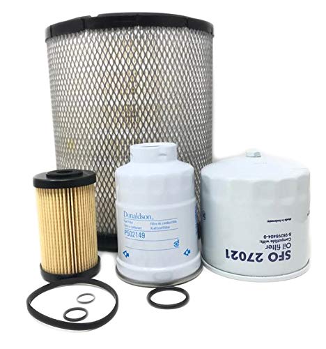 CFKIT Replacement Fuel Filter Kit Compatible with Isuzu Diesel NPR-HD, NQR, NRR 4HK1 Engine (2016-2018 Models) - Perfect for Fleet Maintenance & Heavy-Duty Truck Repair
