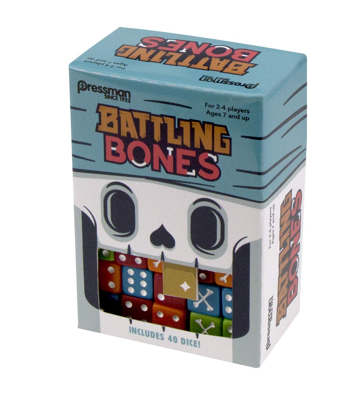 Battling Bones Game - Fun Strategy Board Game for Kids & Adults - Perfect for Family Game Night & Party Entertainment
