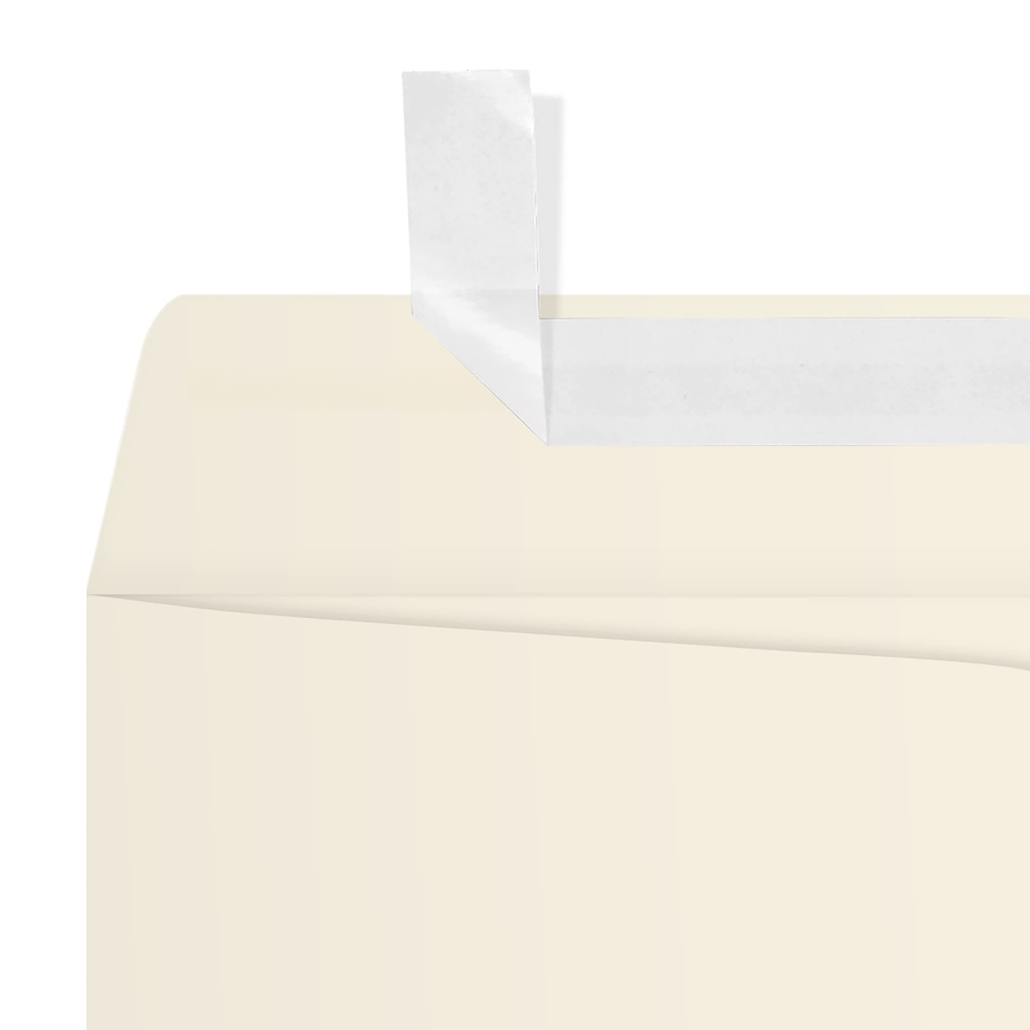 LUXPaper 9 x 12 Open End Envelopes - Peel & Press Self-Sealing, Natural Kraft, 70lb Text Weight (Pack of 1,000) | Perfect for Mailing, Invitations, Business Correspondence & Document Storage